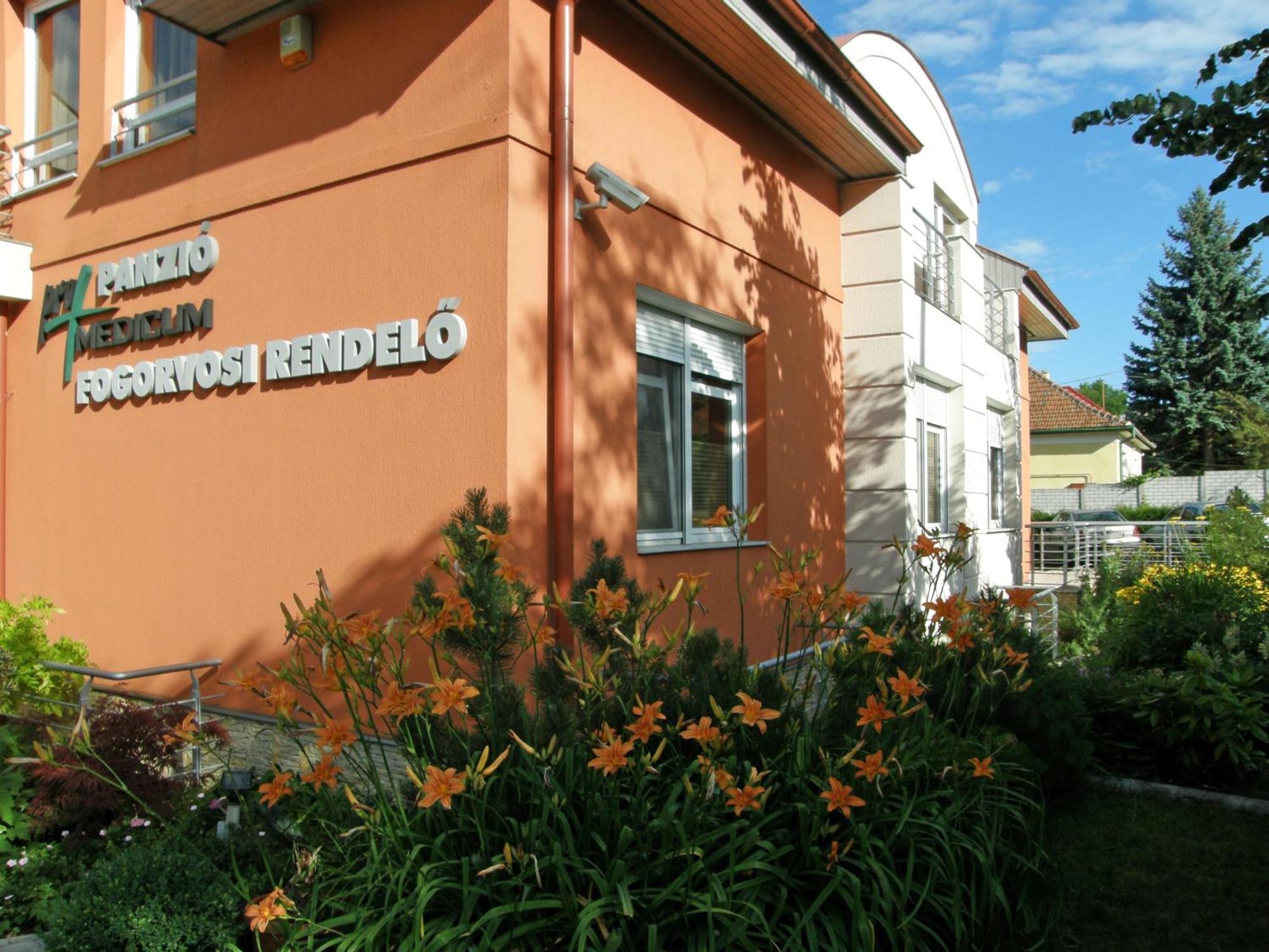 Promedicum Panzio Hotel Veszprem Bagian luar foto